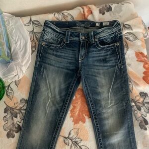 Miss Me Capri Size 27 JE5163P2 Jeans